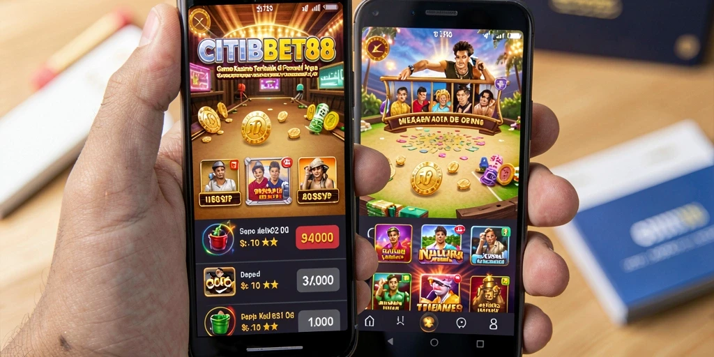 Tampilan menakjubkan dari gameplay Kasino di CITIBET88.