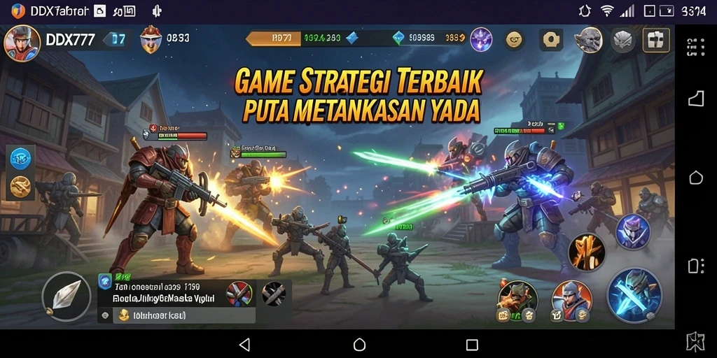 Tampilan luar biasa dari gameplay strategi di IDX777.