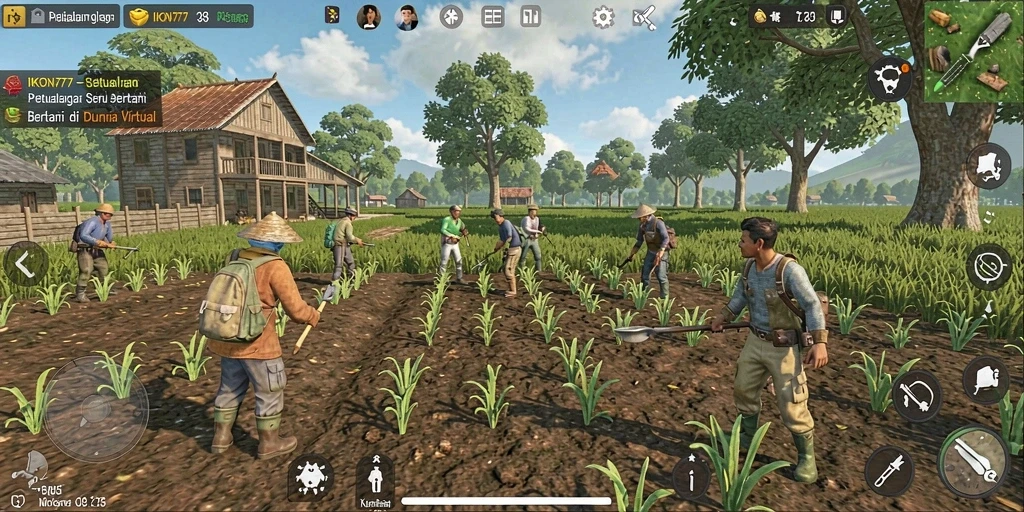 Tampilan menakjubkan dari gameplay <strong>IKON777</strong> yang mengasyikkan.
