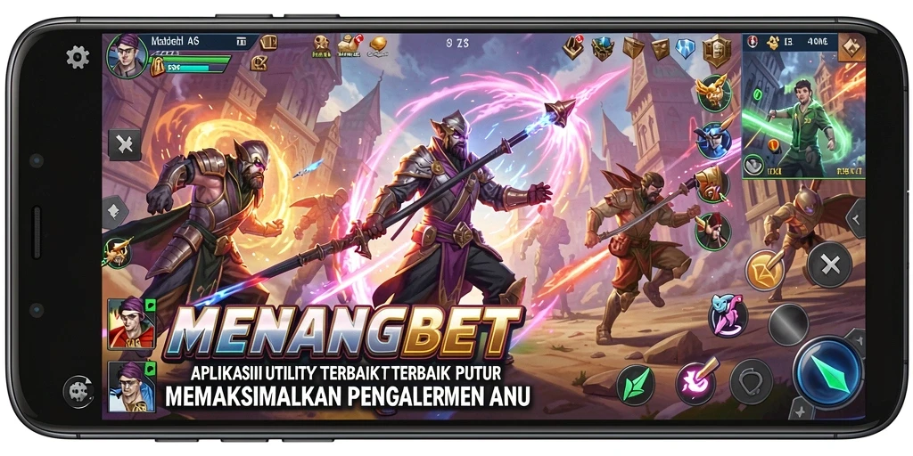 Tampilan antarmuka MENANGBET yang intuitif dan modern.