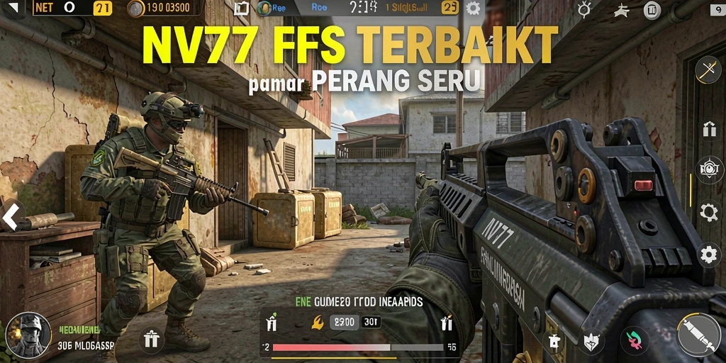 Screenshot game NV77 menampilkan aksi tembak-menembak yang seru dan grafis berkualitas tinggi.