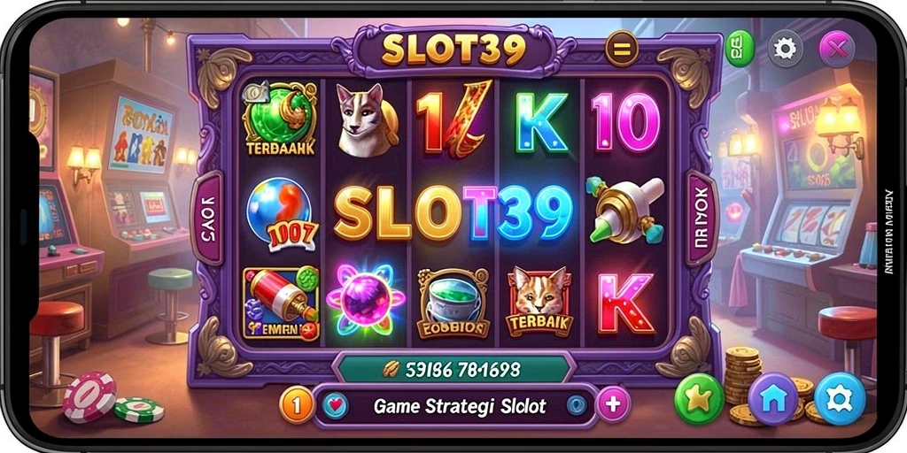 Screenshot gameplay SLOT39 dengan visual yang menarik dan strategis.
